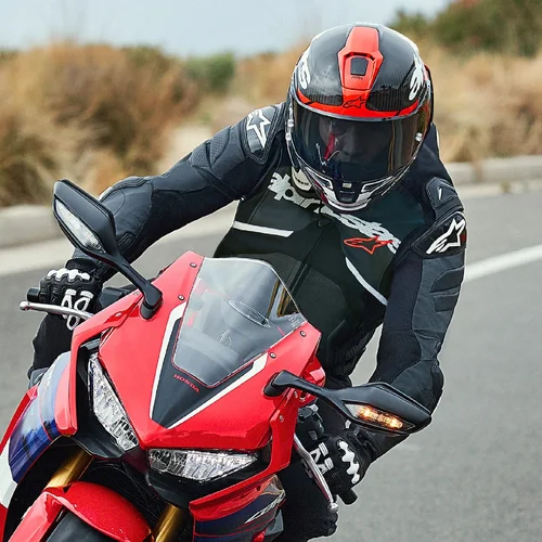 Bunda ATEM 5 (čierna/biela, veľkosť 52) /ALPINESTARS/ - obr. 2