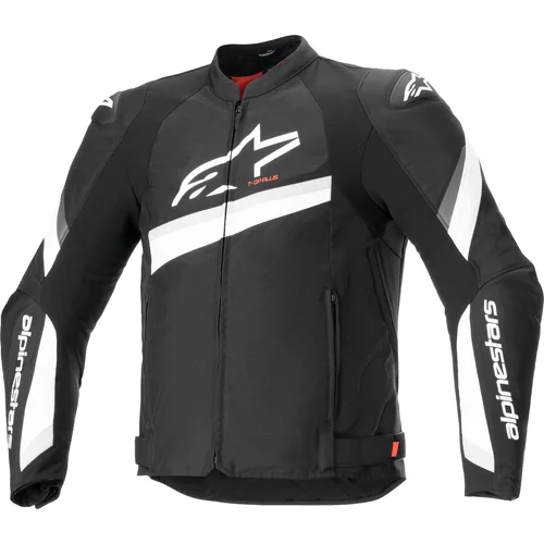 Bunda T-GP PLUS R 4 ALPINESTARS 3300524-12-3XL (čierna/biela, veľkosť 3XL)