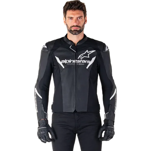 Bunda faster 3 airflow (čierna/biela, veľkosť 58) /ALPINESTARS/ - obr. 6