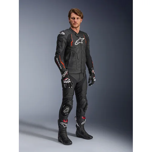 Bunda DUSK AIRFLOW (čierna/červená fluo, veľkosť 52) /ALPINESTARS/ - obr. 4