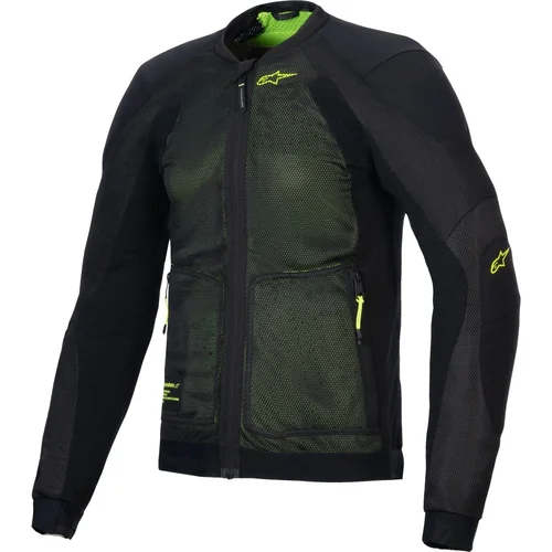 Bunda TROOP-AIR ALPINESTARS 3301225-168-L (čierna/žltá fluo, veľkosť L)