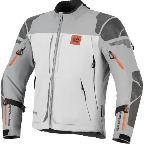 Bunda nazca 3L gore-tex PRO ALPINESTARS 3600226-9192-XXL (tmavosivá/svetlosivá, veľkosť 2XL)