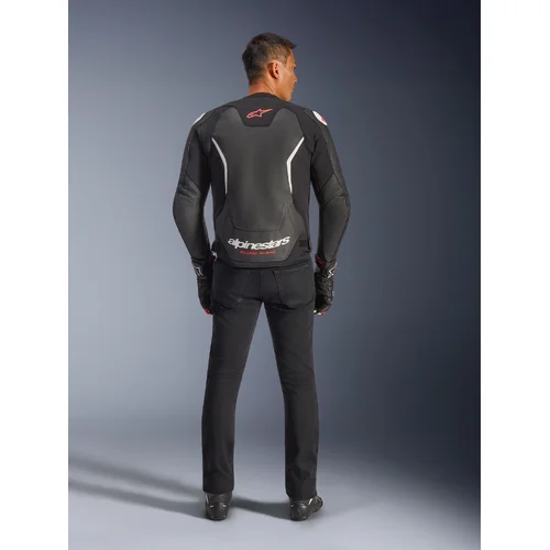 Bunda GP FORCE V2 (čierna/biela/červená, veľkosť 56) /ALPINESTARS/ - obr. 7