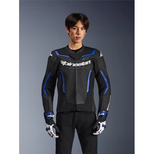 Bunda GP force V2 airflow (čierna/metalická modrá, veľkosť 54) /ALPINESTARS/ - obr. 3