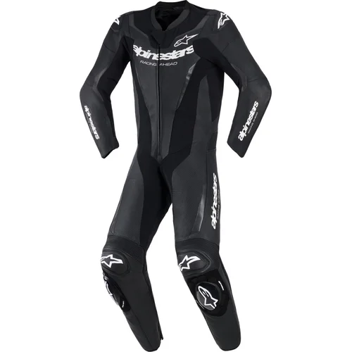 Jednodielna kombinéza GP FORCE V2 ALPINESTARS 3150526-10-56 (čierna/biela, veľkosť 56)