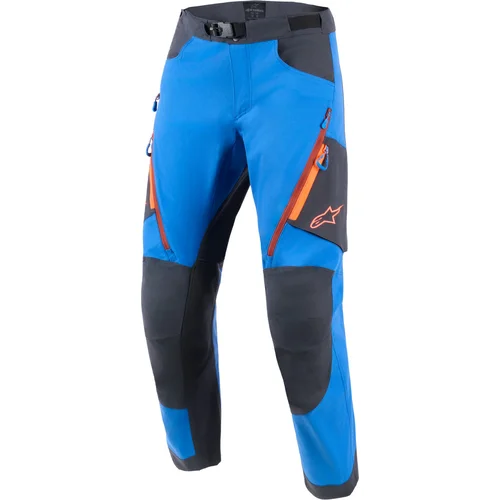 Nohavice MAXDURA DUAL ALPINESTARS 3321326-7298-34 (modrá/tmavosivá/oranžová, veľkosť 34)