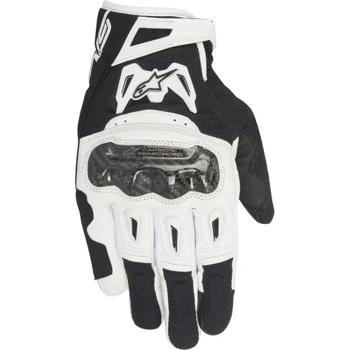 Rukavice SMX-2 AIR CARBON ALPINESTARS 3567717-12-M (čierna/biela, veľkosť M)