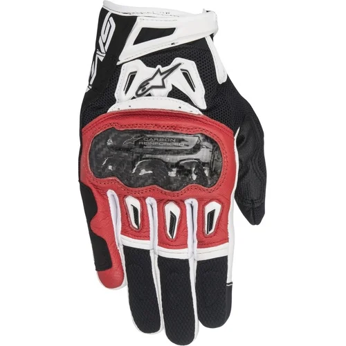 Rukavice SMX-2 AIR CARBON ALPINESTARS 3567717-132-S (červená/čierna/biela, veľkosť S)