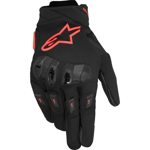 Rukavice SP X 3 ALPINESTARS 3561025-1030-XXL (čierna/červená fluo, veľkosť 2XL)
