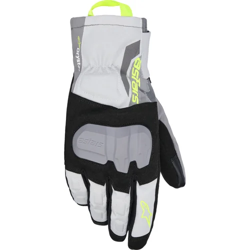 Rukavice XT-3 DRYSTAR INSULATED ALPINESTARS 3520426-111-L (čierna/tmavosivá/svetlosivá/žltá, veľkosť L)