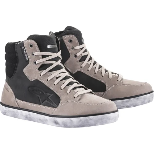 Topánky J-6 WATERPROOF ALPINESTARS 2542015-1228-8,5 (čierna/krémová, veľkosť 41)