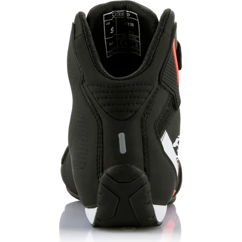Topánky SEKTOR (čierna/biela/červená fluo, veľkosť 48) /ALPINESTARS/ - obr. 3