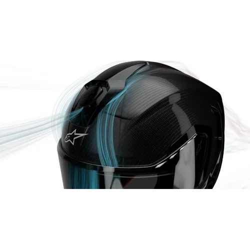 Prilba SUPERTECH R10 TEAM (karbon/červená/biela, veľkosť L) /ALPINESTARS/ - obr. 14