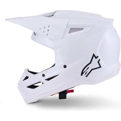 Prilba S-M3 SOLID 8300426-2180-S (biela, veľkosť S) /ALPINESTARS/ - obr. 1