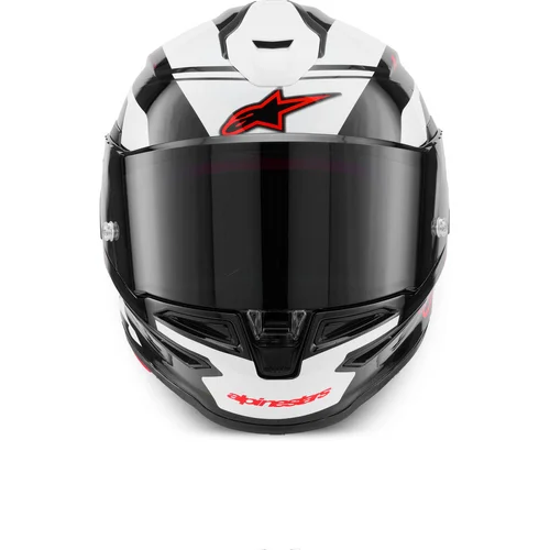 Prilba S-R7 A-CORE (čierna/biela/červená, veľkosť 2XL) /ALPINESTARS/ - obr. 5
