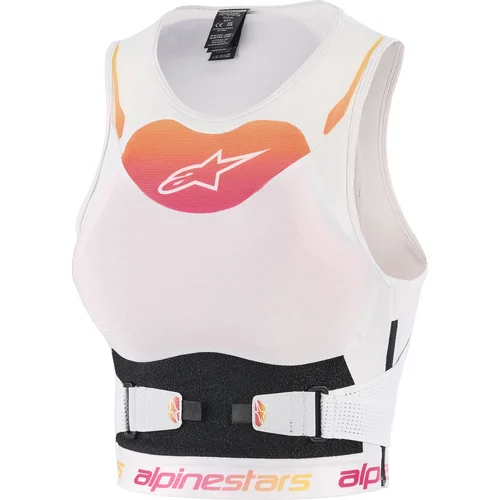 Chránič hrudi STELLA PLASMA CHEST ALPINESTARS 6510126-3157-M dámsky, (biela/gradient, veľkosť M)
