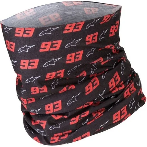 Čierna/červená/biela) ALPINESTARS 4759919-132-OS nákrčník MM93