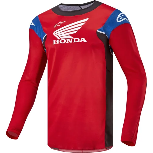 Červená/čierna/modrá/biela ALPINESTARS 3768023-3016-XL dres RACER ICONIC HONDA kolekcia, veľkosť XL)