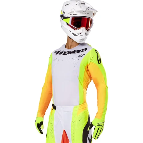 Žltá/čierna dres TECHSTAR MELT, veľkosť XL) /ALPINESTARS/ - obr. 6