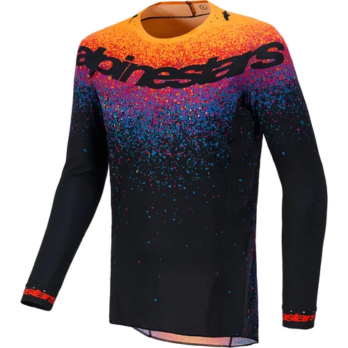 Čierna/multicolor ALPINESTARS 3762526-1654-M dres SUPERTECH limitovaná edícia BLACK HOLE, veľkosť M)