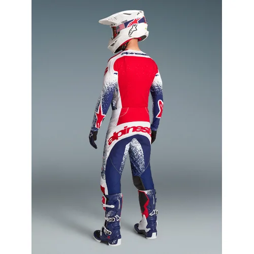 Dres TECHSTAR limitovaná edícia UNITY, (červená/biela/modrá, veľkosť S) /ALPINESTARS/ - obr. 13