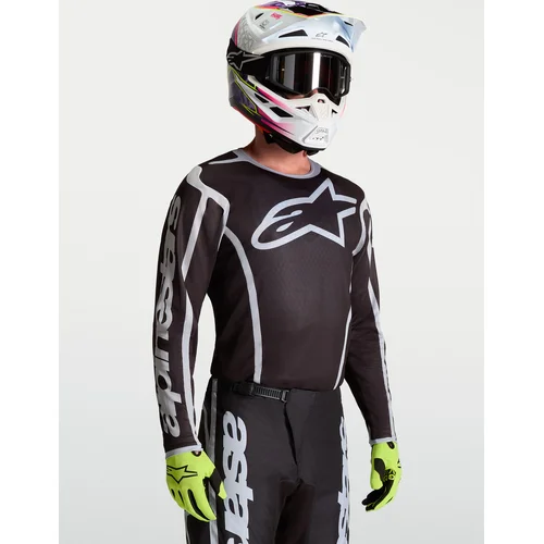 Čierna/strieborná dres FLUID APEX V2, veľkosť M) /ALPINESTARS/ - obr. 15