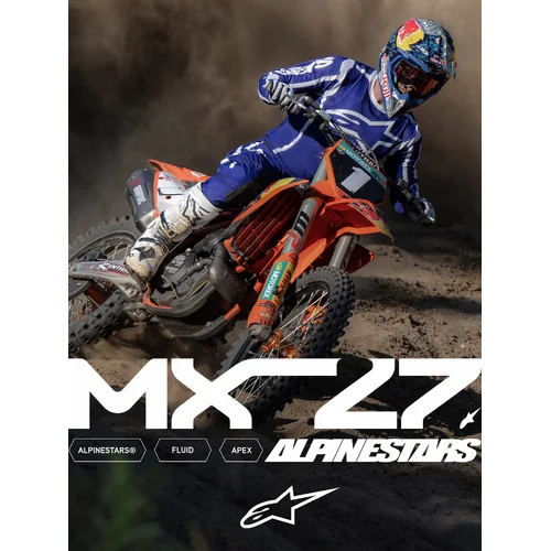 Dres FLUID APEX V2, (tmavomodrá/biela, veľkosť M) /ALPINESTARS/ - obr. 4