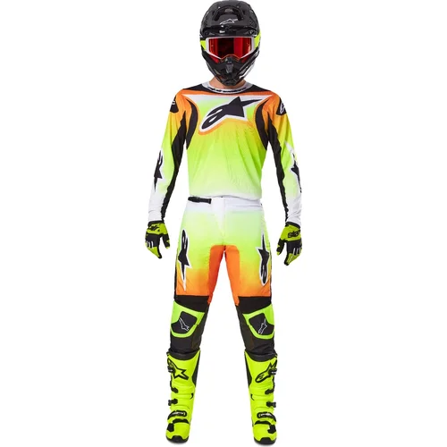 Nohavice FLUID WURX (žltá/čierna, veľkosť 38) /ALPINESTARS/ - obr. 2