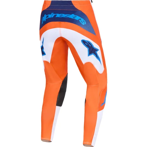Nohavice FLUID GRID (oranžová/modrá/biela, veľkosť 36) /ALPINESTARS/ - obr. 1