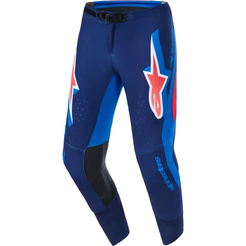 Nohavice SUPERTECH VISTA ALPINESTARS 3722026-7263-32 (tmavomodrá/korálová/kobaltová, veľkosť 32)