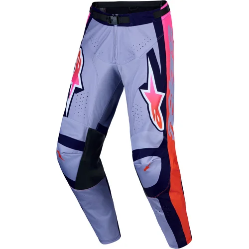 Nohavice RACER AIR HUNT ALPINESTARS 3720627-3196-36 (svetloružová/fialová, veľkosť 36)