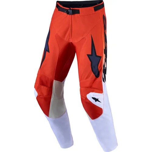Nohavice RACER AMBER ALPINESTARS 3720827-3211-30 (červená/svetlosivá/čierna, veľkosť 30)