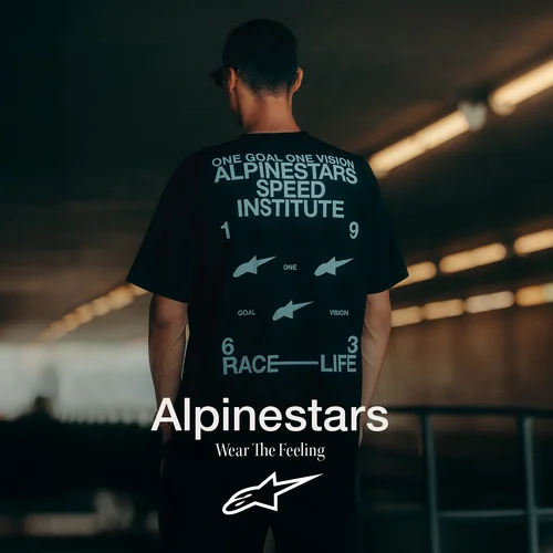 Tričko institute oversized CSF (čierna, veľkosť 2XL) /ALPINESTARS/ - obr. 4