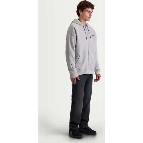 Mikina entity oversized hoodie (sivá, veľkosť M) /ALPINESTARS/ - obr. 2
