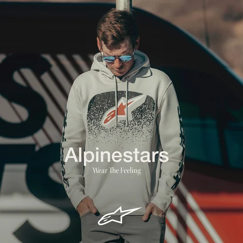Mikina OBSESSED HOODIE (sivá, veľkosť XL) /ALPINESTARS/ - obr. 2
