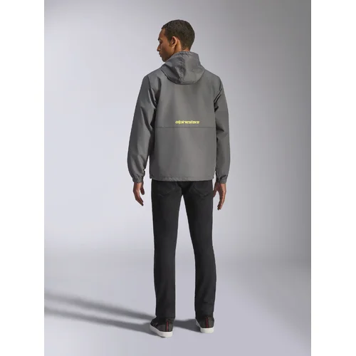 Bunda speeder chromium windbreaker (sivá/žltá fluo, veľkosť L) /ALPINESTARS/ - obr. 9