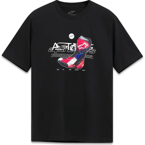 Tričko R BOOT CSF 1244-72180-10-S (čierna, veľkosť S) /ALPINESTARS/