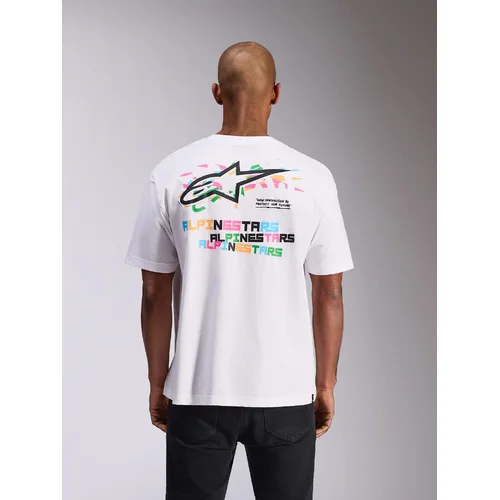 Tričko wild oversized CSF 1216-72050-20-L (biela, veľkosť L) /ALPINESTARS/ - obr. 5