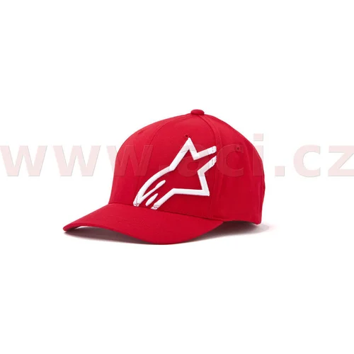 Šiltovka CORP SHIFT 2, ALPINESTARS (červená/biela, veľkosť S/M)