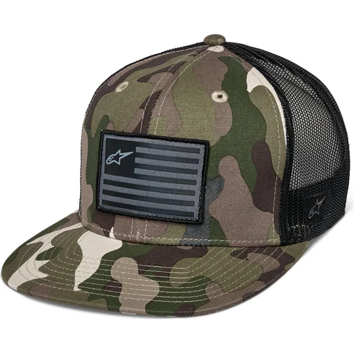 Zelená camo/čierna) ALPINESTARS 1235-81960-6713-OS šiltovka FLAG FLAT