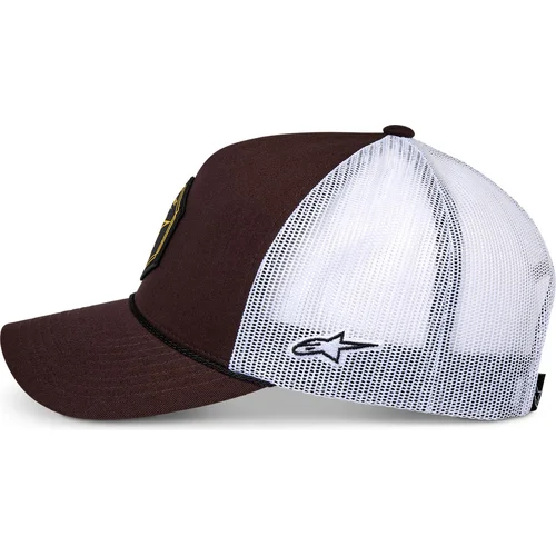 Šiltovka HEXEON TRUCKER, (hnedá/biela) /ALPINESTARS/ - obr. 1