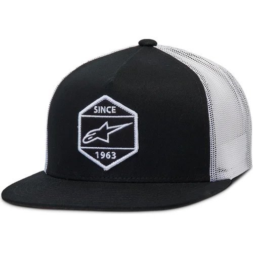 Čierna/biela) ALPINESTARS 1213-81014-1020-OS šiltovka BOLT TRUCKER