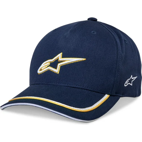 Šiltovka ASCENSION SNAPBACK, ALPINESTARS (modrá/zlatá)