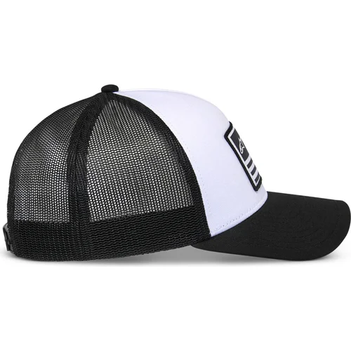 Biela/čierna) šiltovka FLAG SNAP HAT /ALPINESTARS/ - obr. 4