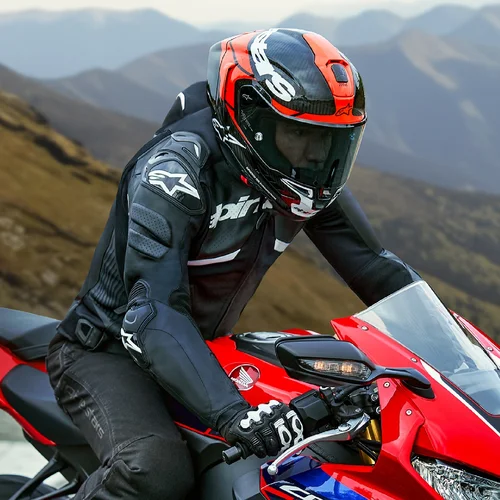 Bunda ATEM 5 (čierna/biela, veľkosť 52) /ALPINESTARS/ - obr. 3