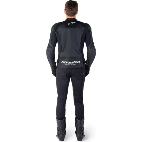 Bunda faster 3 airflow (čierna/biela, veľkosť 52) /ALPINESTARS/ - obr. 4