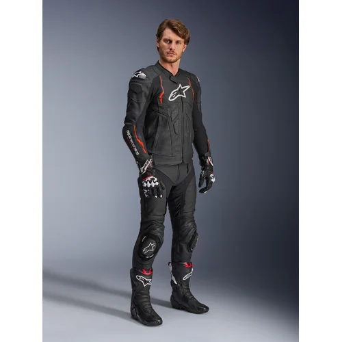 Bunda DUSK AIRFLOW (čierna/červená fluo, veľkosť 52) /ALPINESTARS/ - obr. 3