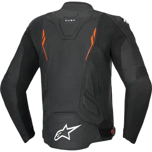 Bunda DUSK AIRFLOW (čierna/červená fluo, veľkosť 58) /ALPINESTARS/ - obr. 1