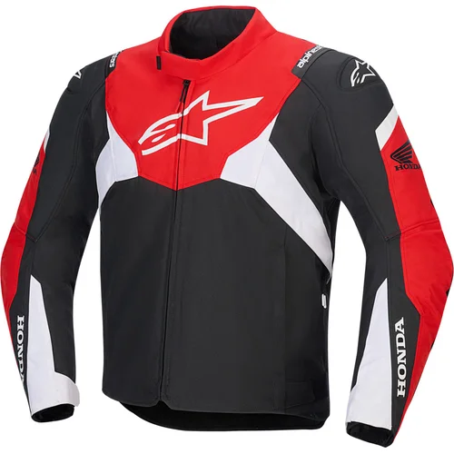 Bunda T-JAWS V4 WATERPROOF HONDA kolekcia ALPINESTARS 3201925-1342-XXL (čierna/červená/biela, veľkosť 2XL)