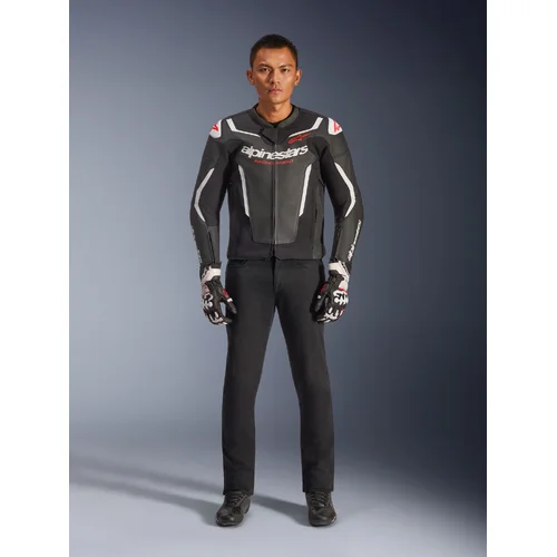 Bunda GP FORCE V2 (čierna/biela/červená, veľkosť 56) /ALPINESTARS/ - obr. 5